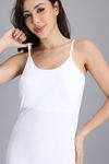 Zivame Knit Cotton Padded Camisole - Lucent White — thumbnail 5